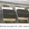 Nitride bonded SiC with carbon block for aluminum company